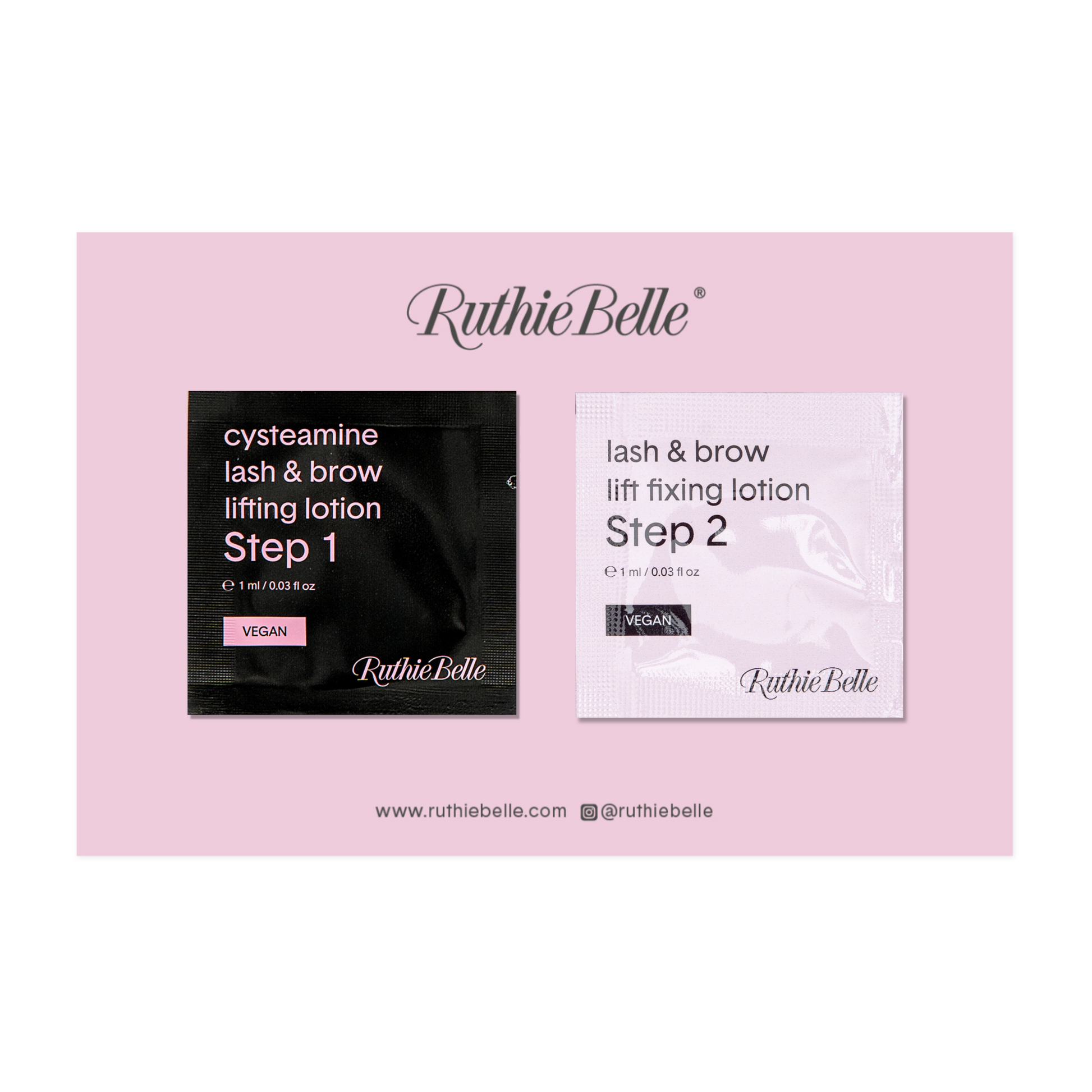Cysteamine Lash & Brow Lift Single Use