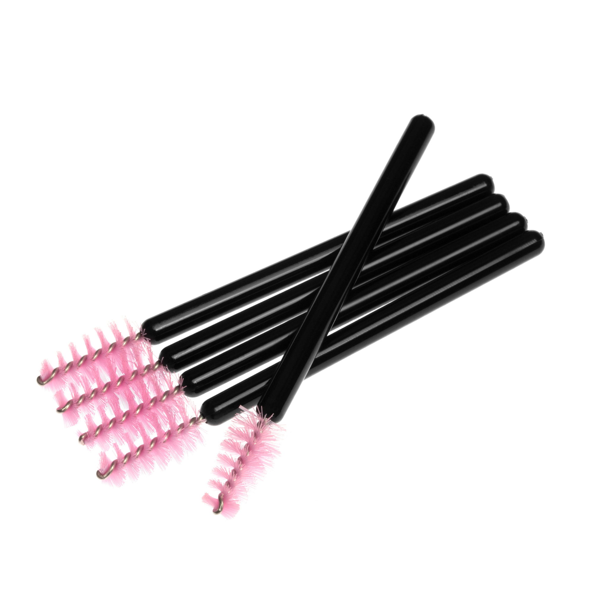Pink Mini Eyelash Brush 10pc